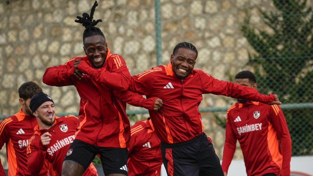 Gaziantep FK tek antrenmanla günü geçirdi